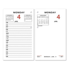 AT-A-GLANCE - Note Pads, Writing Pads & Notebooks Writing Pads & Notebook Type: Desk Calendar Refill Size: 3-1/2 x 6 - All Tool & Supply