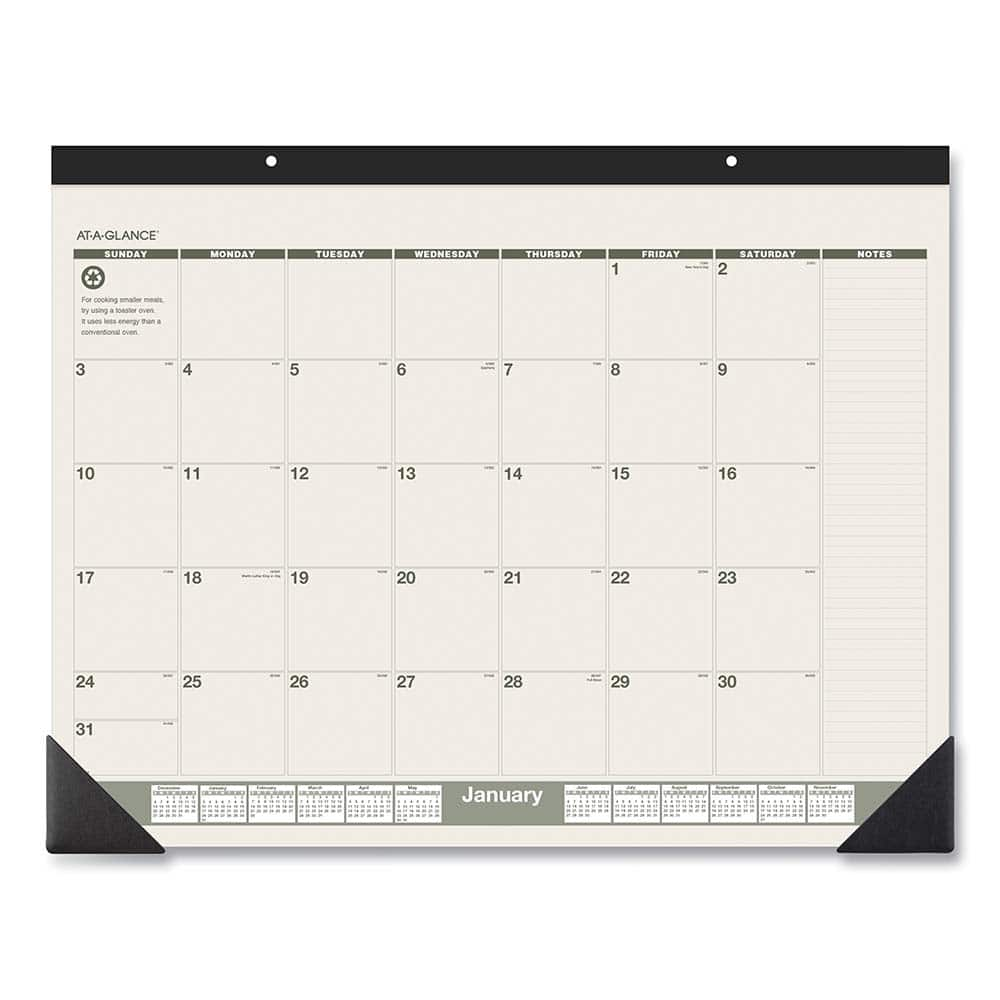 AT-A-GLANCE - Note Pads, Writing Pads & Notebooks Writing Pads & Notebook Type: Desk Pad Size: 22 x 17 - All Tool & Supply