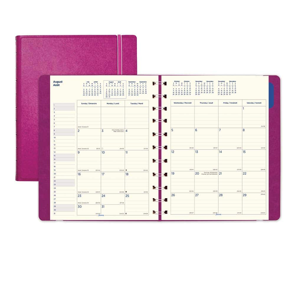 FiloFax - Note Pads, Writing Pads & Notebooks Writing Pads & Notebook Type: Appointment Book Size: 10-7/8 x 8-1/2 - All Tool & Supply