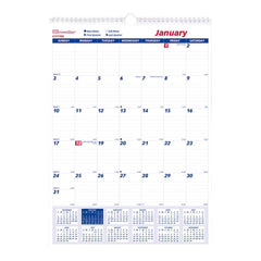 Brownline - Note Pads, Writing Pads & Notebooks Writing Pads & Notebook Type: Wall Calendar Size: 12 x 17 - All Tool & Supply