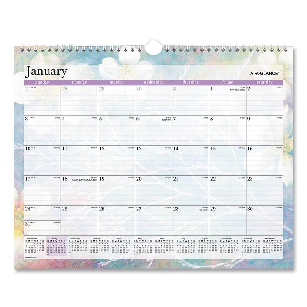 AT-A-GLANCE - Note Pads, Writing Pads & Notebooks Writing Pads & Notebook Type: Wall Calendar Size: 15 x 12 - All Tool & Supply