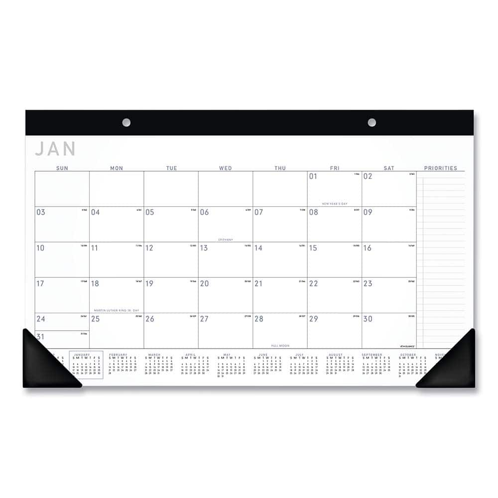 AT-A-GLANCE - Note Pads, Writing Pads & Notebooks Writing Pads & Notebook Type: Desk Pad Size: 18 x 11 - All Tool & Supply