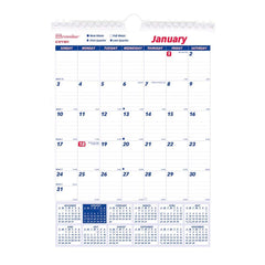 Brownline - Note Pads, Writing Pads & Notebooks Writing Pads & Notebook Type: Wall Calendar Size: 8 x 11 - All Tool & Supply