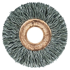 1-1/2″ Small Diameter Crimped Wire Wheel, .008″ Steel Fill, 1/2″ Arbor Hole - All Tool & Supply