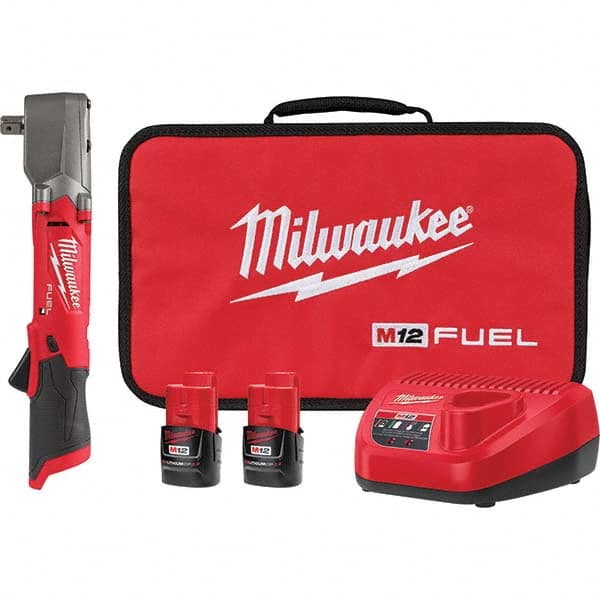 Milwaukee Tool - Cordless Impact Wrenches & Ratchets Voltage: 12.0 Drive Size (Inch): 1/2 - All Tool & Supply