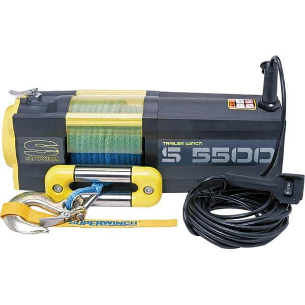 Superwinch - Automotive Winches Type: DC Electric Winch Pull Capacity (Lb.): 5,500 (Pounds) - All Tool & Supply