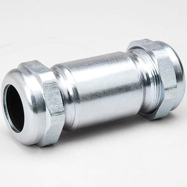 B&K Mueller - Compression Pipe Couplings Pipe Size: 1.0 (Inch) Material: Galvanized Steel - All Tool & Supply