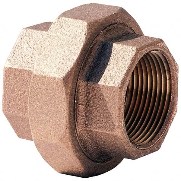 Merit Brass - Brass & Chrome Pipe Fittings Type: Union Fitting Size: 2-1/2 - All Tool & Supply