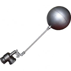 Control Devices - Float Valves Type: Mechanical Style: Angle Pattern-Single Seat - All Tool & Supply