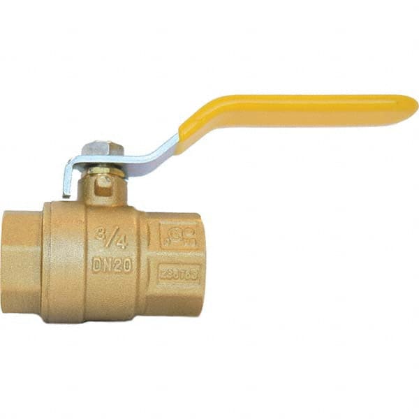 Control Devices - Ball Valves Type: Ball Valve Pipe Size (Inch): 3/4 - Exact Industrial Supply