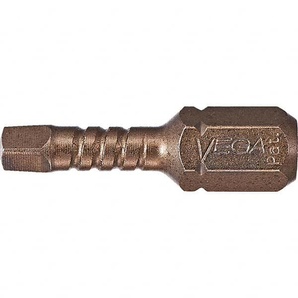 VEGA Industries - 3" Square 2" OAL S2 Steel Impact Rated Square Bit - All Tool & Supply