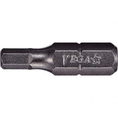 VEGA Industries - Hex Screwdriver Bits Type: Hex Tamper Screwdriver Bit Measurement Type: Metric - All Tool & Supply