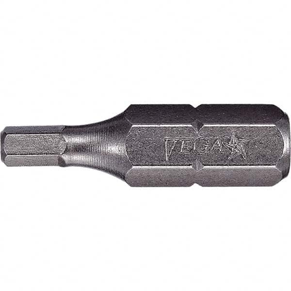 VEGA Industries - Hex Screwdriver Bits Type: Hex Screwdriver Bit Measurement Type: Metric - All Tool & Supply