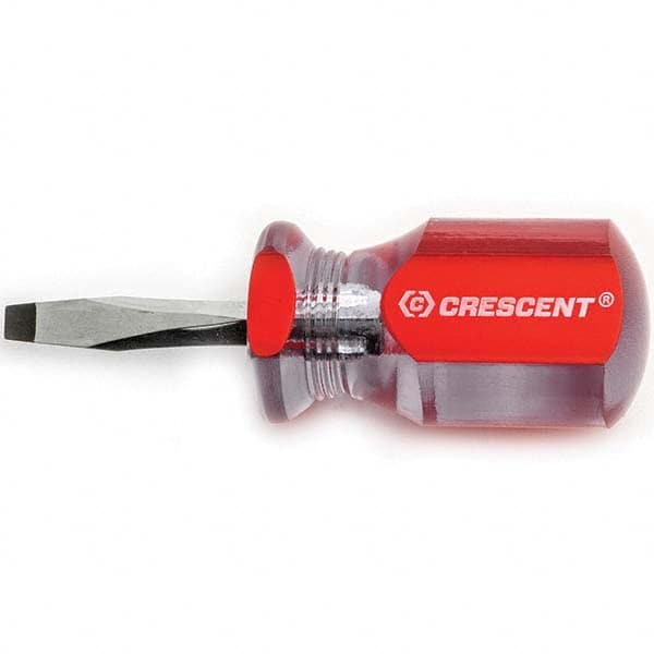 Crescent - Slotted Screwdrivers Tool Type: Screwdriver Overall Length Range: 3" - 6.9" - All Tool & Supply