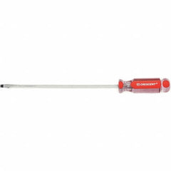 Crescent - 3/16" Blade Width x 12-13/16" OAL Screwdriver Slotted Screwdriver - All Tool & Supply