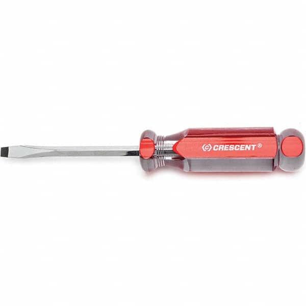 Crescent - Slotted Screwdrivers Tool Type: Screwdriver Overall Length Range: 7" - 9.9" - All Tool & Supply