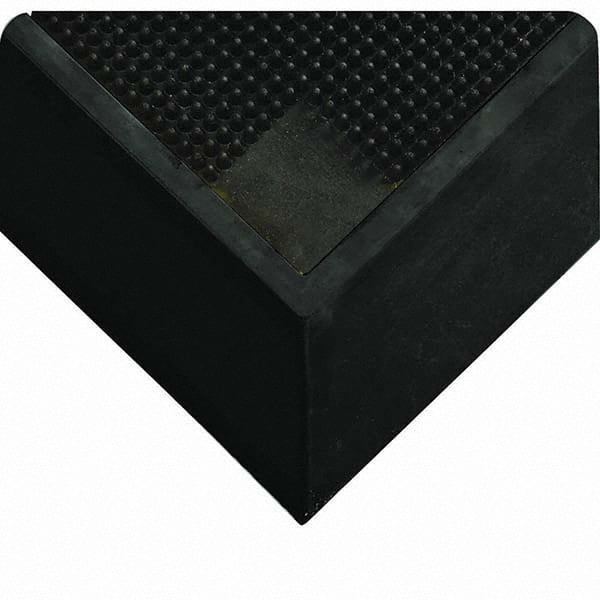 Wearwell - 37" Long x 31" Wide, Natural Rubber Surface, Boot Scrape Surface Entrance Matting - All Tool & Supply