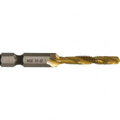 Greenlee - Combination Drill & Tap Sets Minimum Thread Size (Inch): #10-32 Maximum Thread Size (mm): M5x0.80 - All Tool & Supply