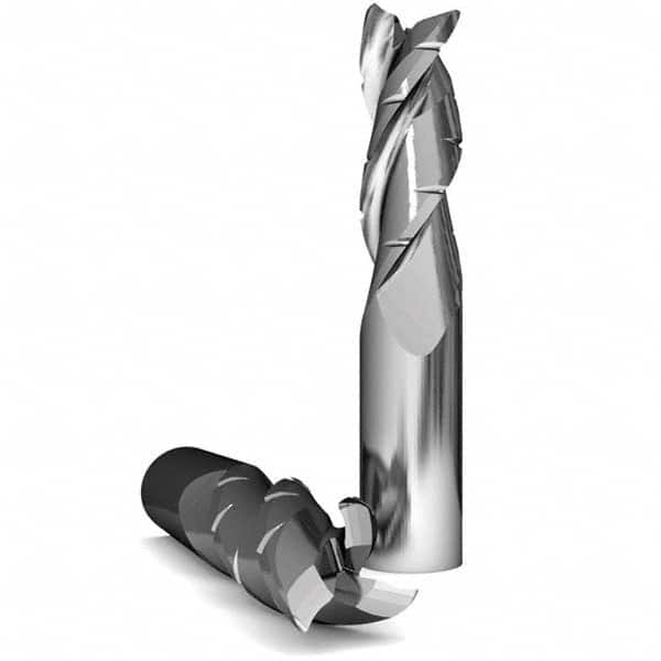 Accupro - Roughing & Finishing End Mills Mill Diameter (Decimal Inch): 0.7500 Corner Radius (Decimal Inch): 0.1200 - All Tool & Supply