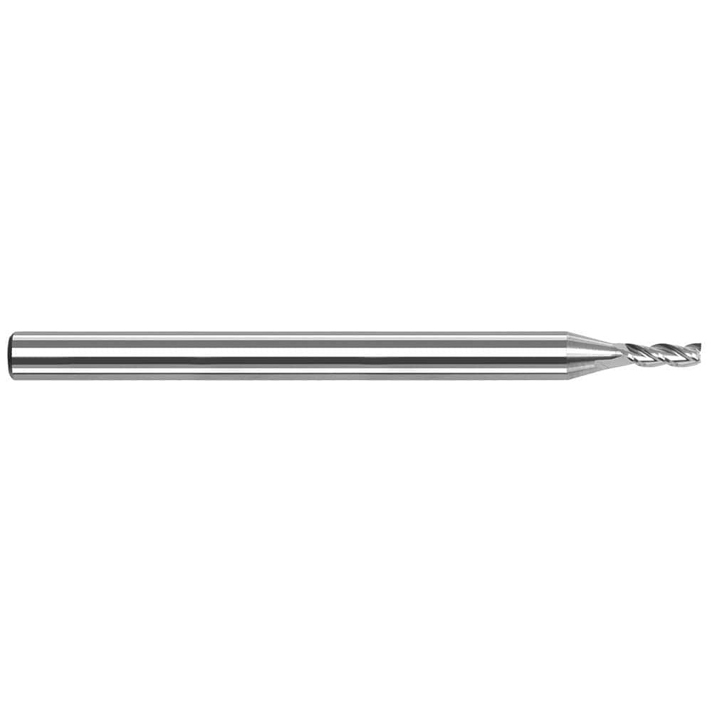 Harvey Tool - Square End Mills Mill Diameter (mm): 0.50 Mill Diameter (Decimal Inch): 0.0200 - All Tool & Supply