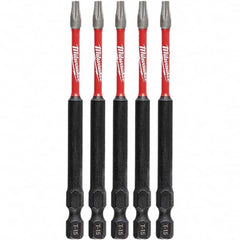 Milwaukee Tool - Power & Impact Screwdriver Bits & Holders Bit Type: Torx Torx Size: T15 - All Tool & Supply