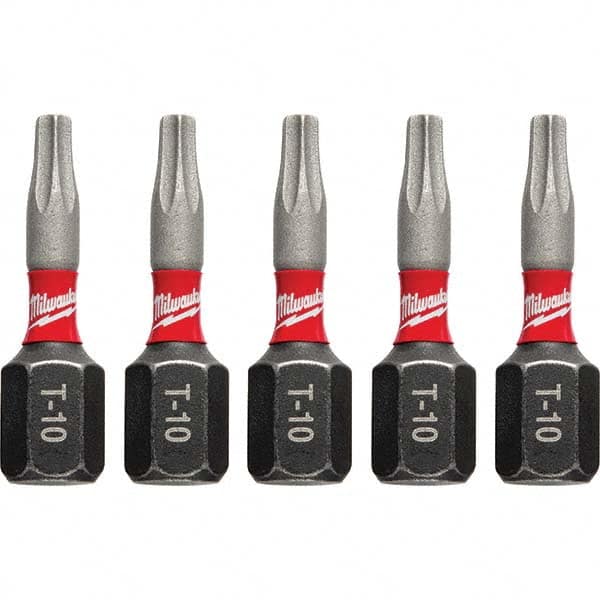 Milwaukee Tool - 1/4" Hex T10 Torx Impact Ready Bit - All Tool & Supply