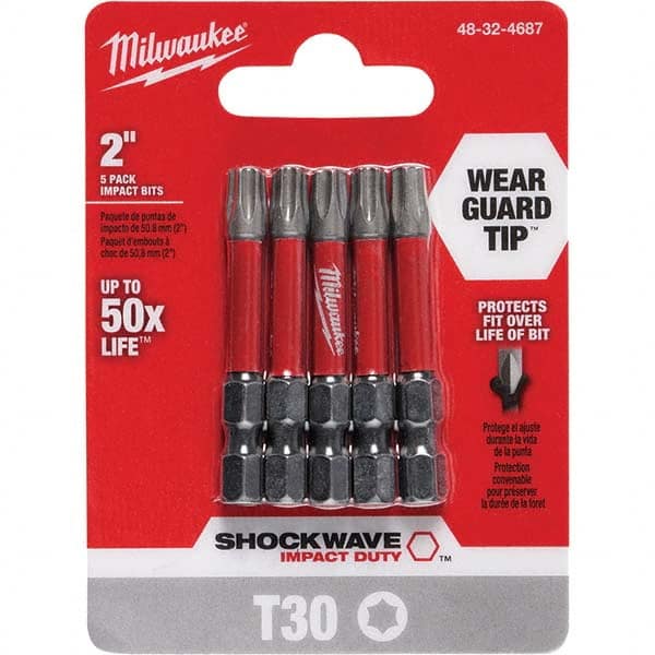 Milwaukee Tool - 1/4" Hex T30 Torx Impact Ready Bit - All Tool & Supply