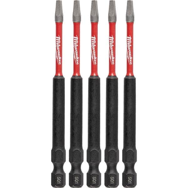 Milwaukee Tool - 1/4" Hex #1 Square Impact Ready Bit - All Tool & Supply