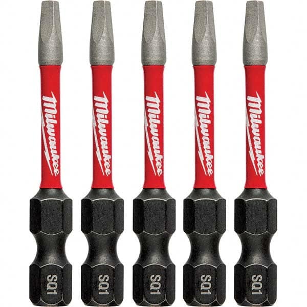 Milwaukee Tool - 1/4" Hex #1 Square Impact Ready Bit - All Tool & Supply