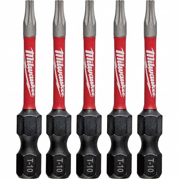 Milwaukee Tool - 1/4" Hex T10 Torx Impact Ready Bit - All Tool & Supply