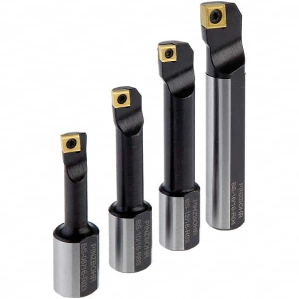 Techniks - 0.63" Min Diam 12mm Shank Diam Right Hand Indexable Boring Bar - All Tool & Supply