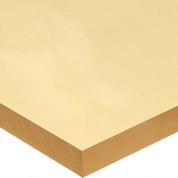 USA Sealing - 36" x 36" x 1" Tan Natural Rubber Sheet - All Tool & Supply