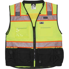 MCR Safety - High Visibility Vests Vest Style: Surveyor's Vest Type: Hi Visibility - All Tool & Supply