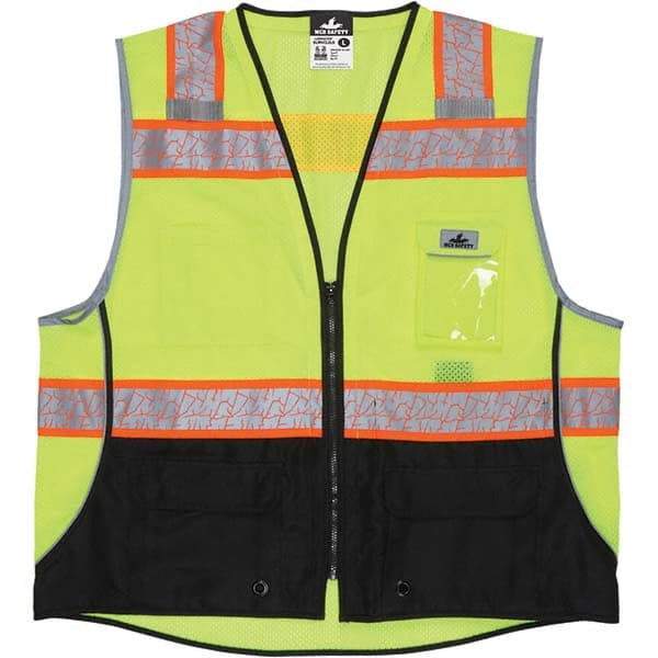 MCR Safety - High Visibility Vests Vest Style: Surveyor's Vest Type: Hi Visibility - All Tool & Supply