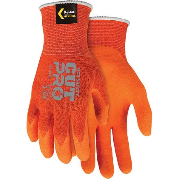 MCR Safety - Size S, ANSI Cut Lvl A4, Puncture Lvl 4, Abrasion Lvl 4, Latex Coated Cut Resistant Gloves - All Tool & Supply