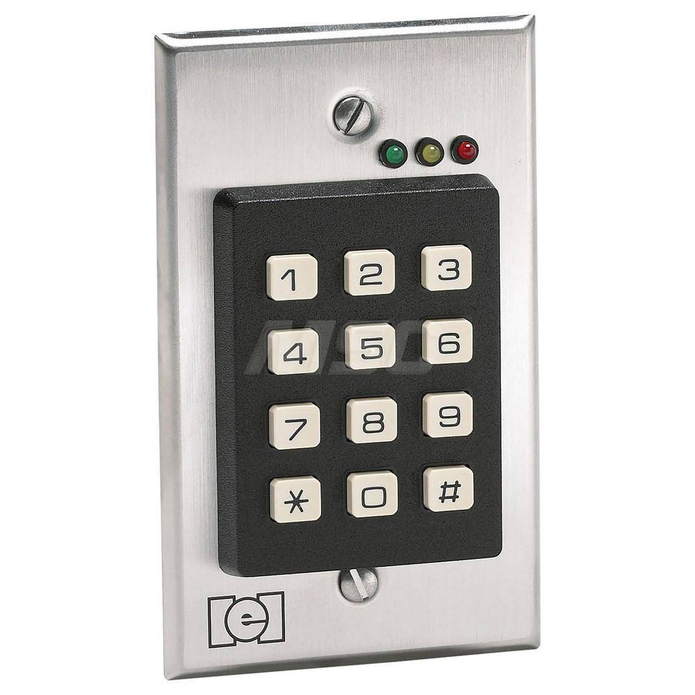 Electromagnet Lock Accessories; Type: Flush-Mount Keypad; For Use With: Indoor or Outdoor Applications; Material: Steel; Material: Steel; For Use With: Indoor or Outdoor Applications; Type: Flush-Mount Keypad; Accessory Type: Flush-Mount Keypad; Type: Flu