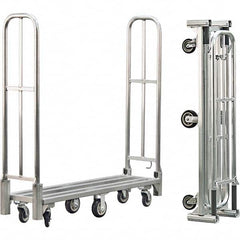 New Age Industrial - 1,500 Lb Capacity Aluminum Folding Utility Cart - All Tool & Supply