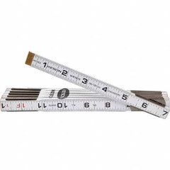 Keson - Folding Rules Overall Length (Feet): 6.00 Graduation (Inch): 1/16 - All Tool & Supply