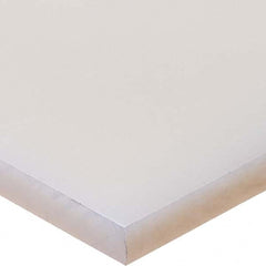 USA Sealing - 4' x 24" x 1" Semi-Clear White Polypropylene Sheet - All Tool & Supply