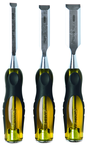 STANLEY® FATMAX® 3 Piece Short Blade Wood Chisel Set - All Tool & Supply