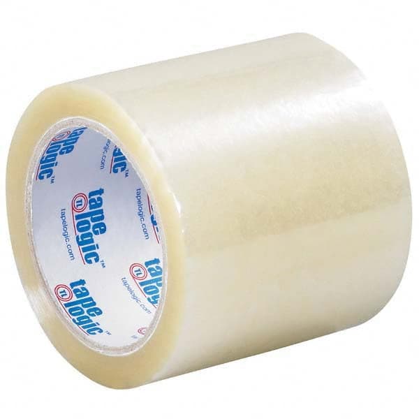 Tape Logic - Pack of (6), 4" x 72 Yd Rolls of Clear Acrylic Adhesive Packaging Tape - Exact Industrial Supply