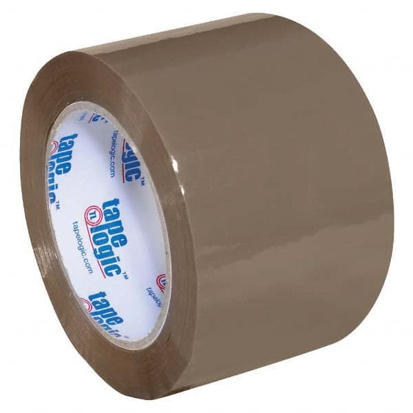 Tape Logic - Pack of (6) 110 Yd Rolls 3" Tan Acrylic Adhesive Packaging Tape - All Tool & Supply