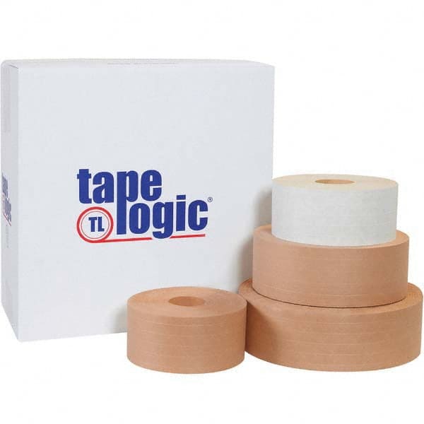 Tape Logic - Pack of (10) 450' Rolls 72mm Kraft (Color) Water Activated Adhesive Packaging Tape - All Tool & Supply