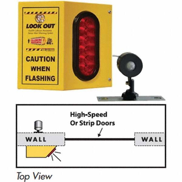 TAPCO - Auxiliary Lights Type: Forklift Warning Light Voltage: 110 VAC to 24VDC - All Tool & Supply