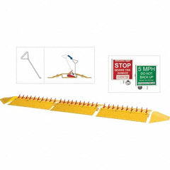 TAPCO - Speed Bumps, Parking Curbs & Accessories Type: Traffic Spikes Length (Inch): 31 - All Tool & Supply