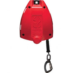 Checkmate - Self-Retracting Lanyards, Lifelines & Fall Limiters Type: Self-Retracting Lifeline Length (Feet): 100.00 - All Tool & Supply