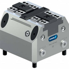 Schunk - Machine Vises Jaw Width (mm): 64.0 Throat Depth (mm): 60.0 - All Tool & Supply