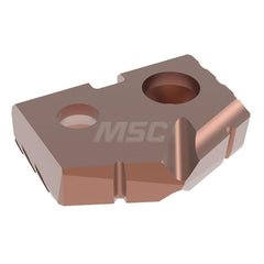 Spade Drill Insert: 0.6023″ Dia, Solid Carbide, 132 ° Point AM460 Finish, Series 0