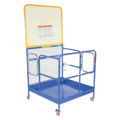 Work Platform Casters,84″Back,2Door