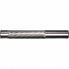 Precision Twist Drill - 3/16" Cut Diam, 3/16" Shank Diam, Carbide Double Cut Cylinder Burr with Pilot - All Tool & Supply